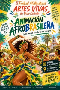 Animación afroBrasileña Zumba – II Festival « ARTES VIVAS » Pozo Cañada
