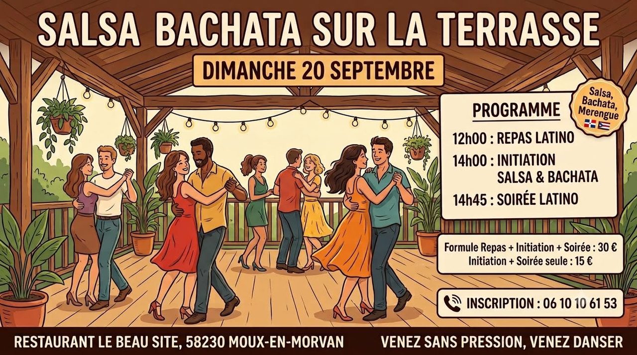 Après-midi Latino Dimanche 20 Septembre au coeur de la Bourgogne