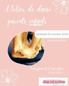 Atelier de danse parents/enfants octobre