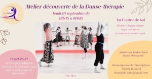Atelier découverte de la Danse-thérapie