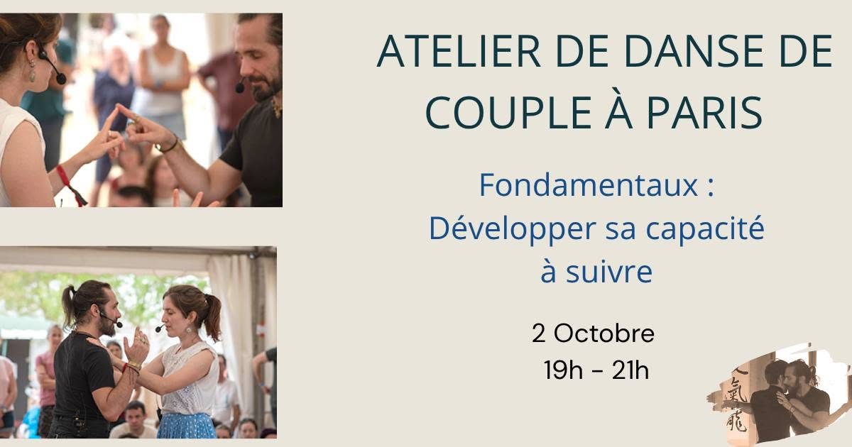 Atelier fondamentaux en danse de couple : développer sa capacité à suivre