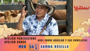 Atelier musiques traditionnelles du Caraïbe colombien avec Jorge Aguilar y sus Embelecos