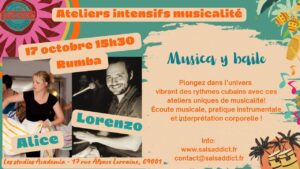 Ateliers intensifs musicalité Musica y baile