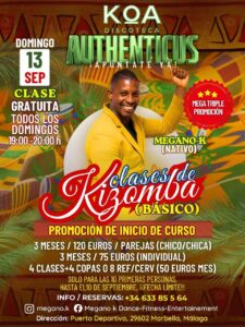 AUTHENTICUS -K.O.A- CLASES KIZOMBA!