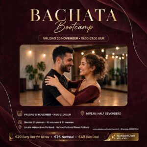 Bachata Bootcamp niveau Half Gevorderd