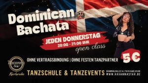 Bachata Dominicana 1 Stunde für 5€ jeden Donnerstag