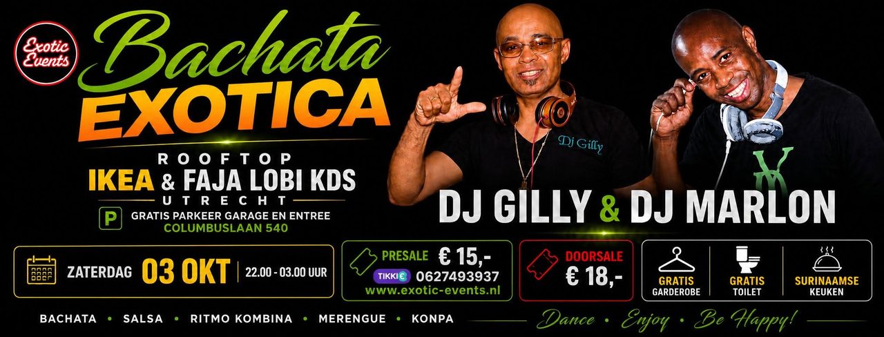 Bachata Exotica Rooftop Ikea/Faja Lobi