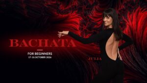 BACHATA for beginners with JULIA WOJSZKUN 17-18.10.2026