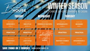 🌴Bachata House Winter Season 2026❄️October-December