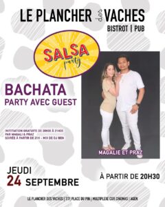 Bachata PARTY avec MAG et PRAZ