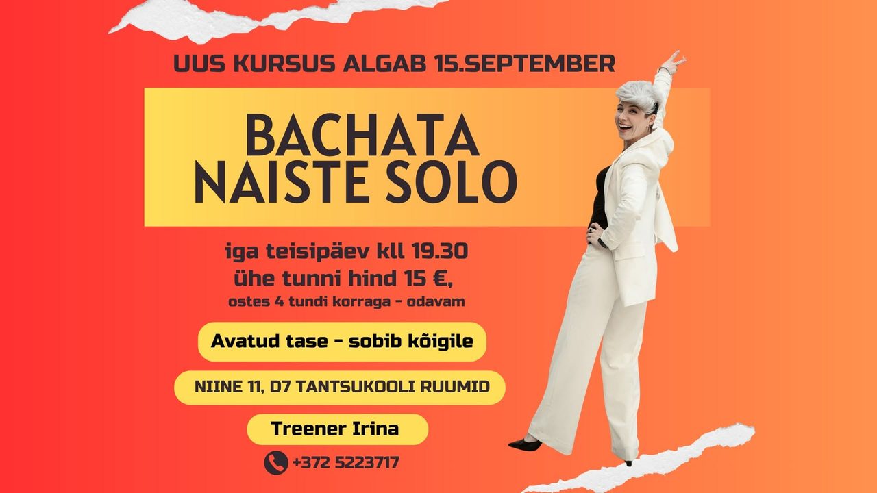 Bachata Solo naistele