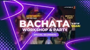 💥BACHATA workshop & PARTY! Raekoja Plats 16. OLD TOWN