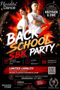 ✯Back To School SBK Party with International Guest Teachers✯