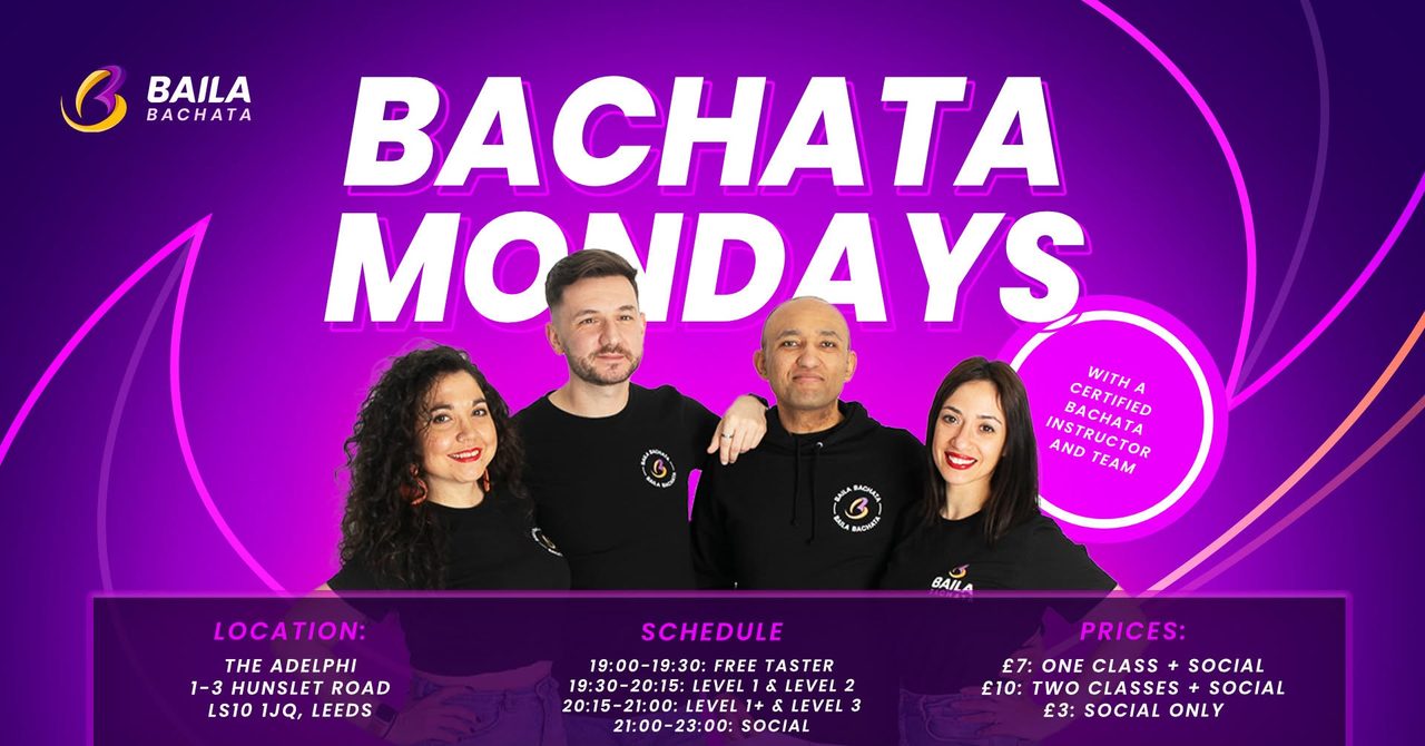 Baila Bachata Mondays: Ehab&rsquo;s Birthday 🎂 | Classes + Social
