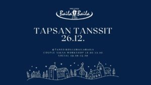 Baila Baila&rsquo;s boxing day social!