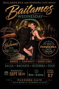 Baila Wednesday at Pandora