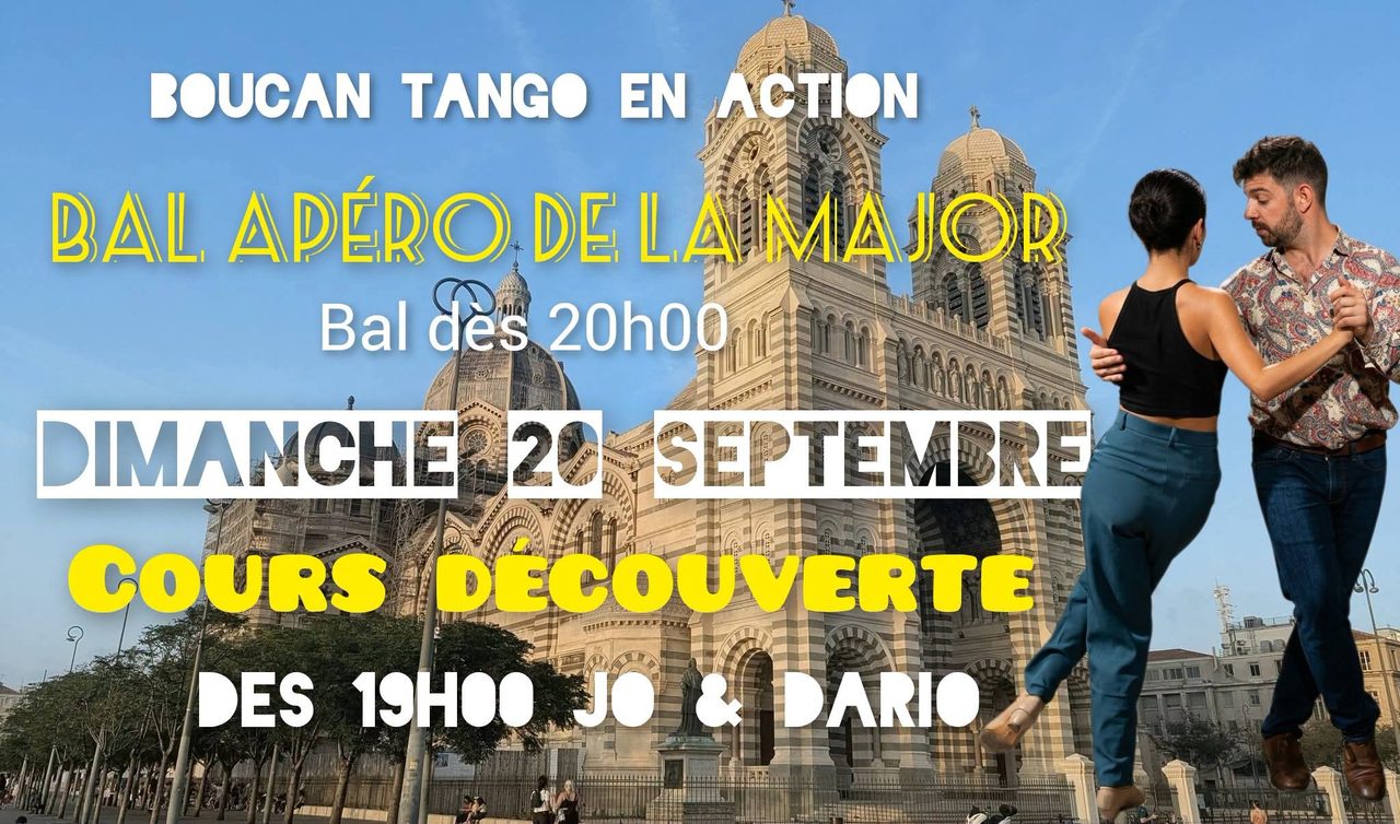 Bal Apéro de la Major /Cours découverte/ Dimanche 20 septembre