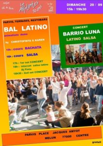BAL LATINO avec BARRIO LUNA + Dj FINTA (gratuit)