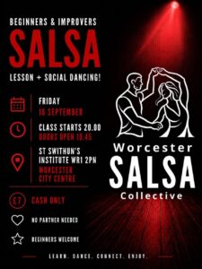 Beginner-Friendly Salsa Night in Worcester 💃 Lesson + Social Dancing