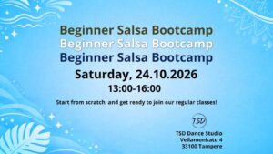 Beginner Salsa Bootcamp – Intensive
