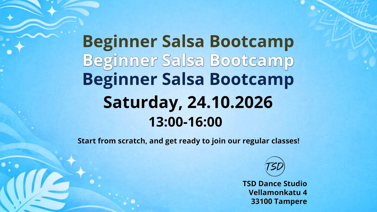 Beginner Salsa Bootcamp – Intensive