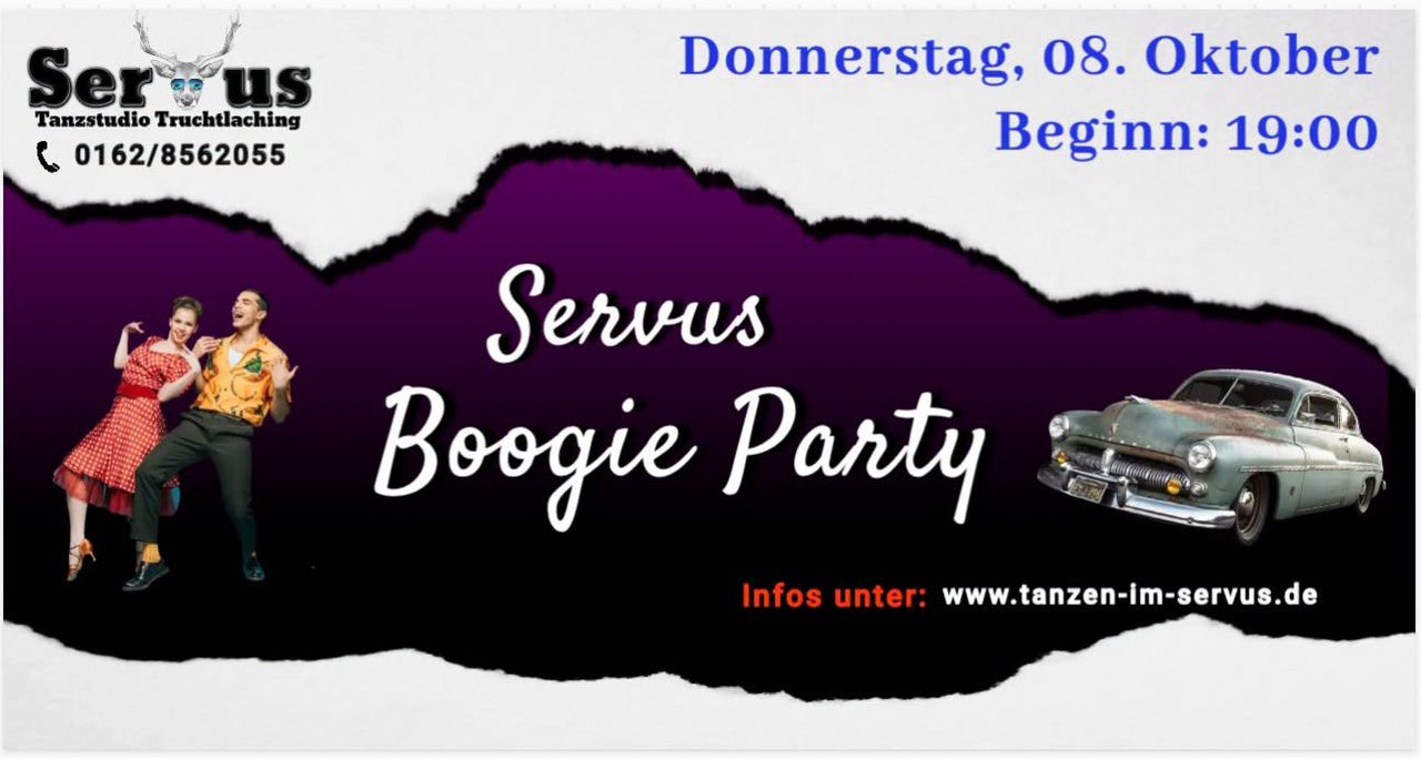 Boogie Party – im SERVUS