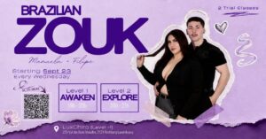 Brazilian Zouk Regular Classes – Luxembourg