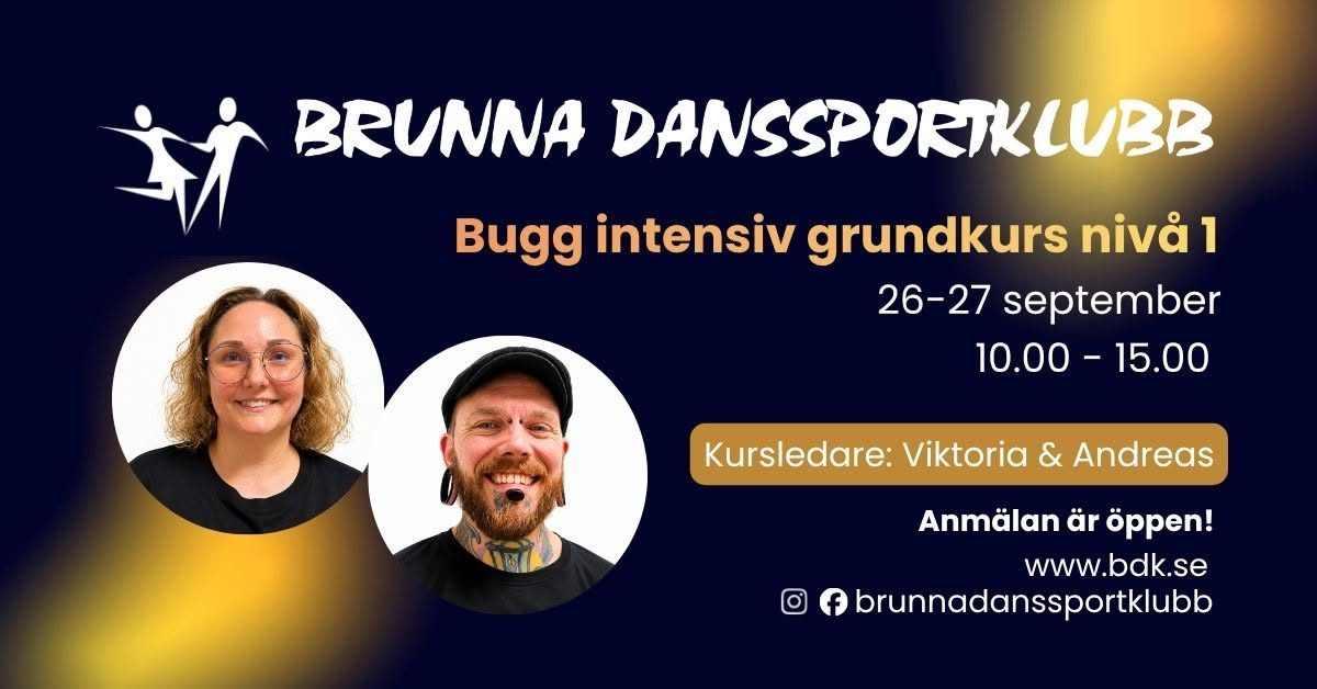 Bugg intensiv grundkurs nivå 1