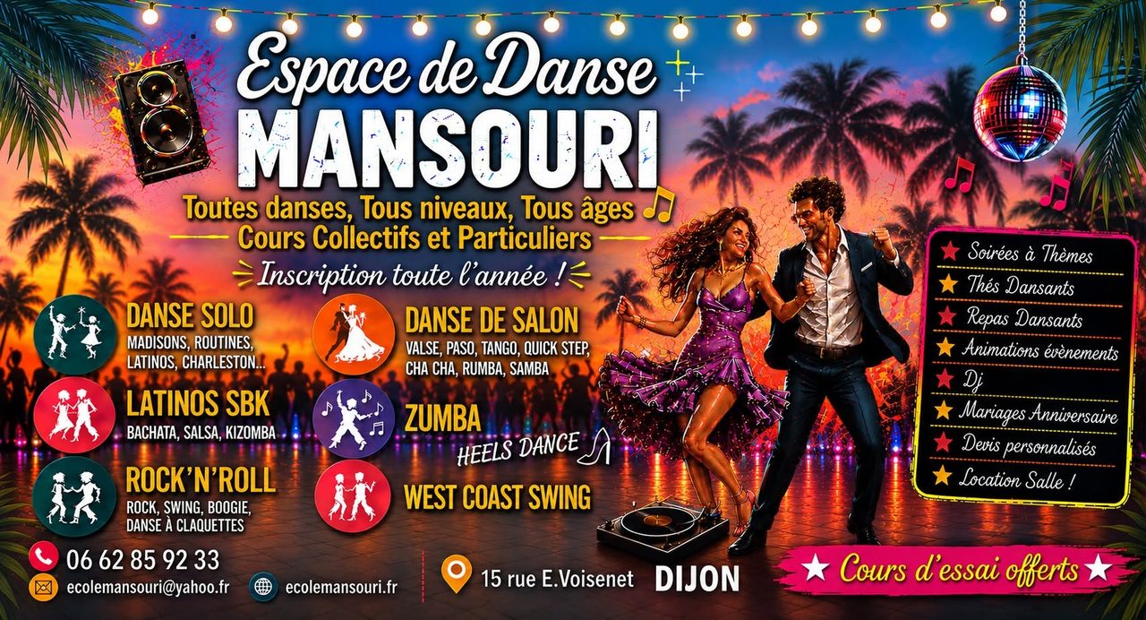 C&rsquo;est la Rentrée danse en septembre, envie de Danser, de Bouger et de vous faire plaisir ?