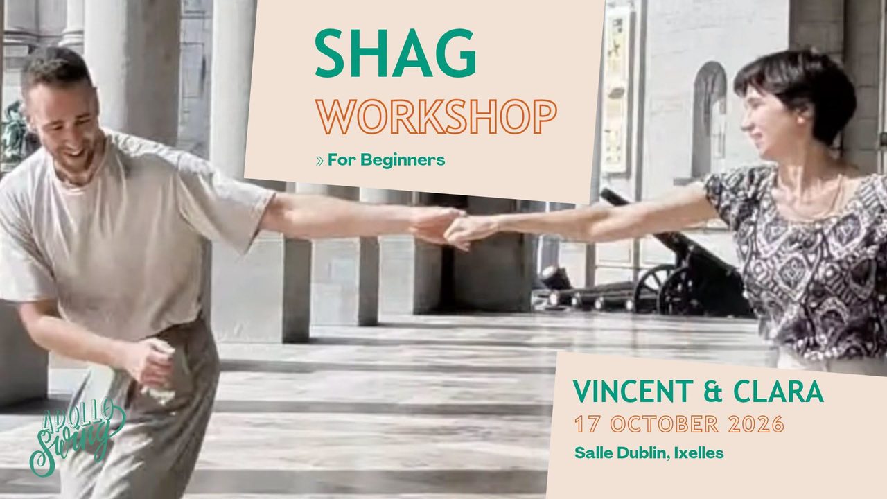 Collegiate Shag dance workshop with Apollo Swing in Brussels