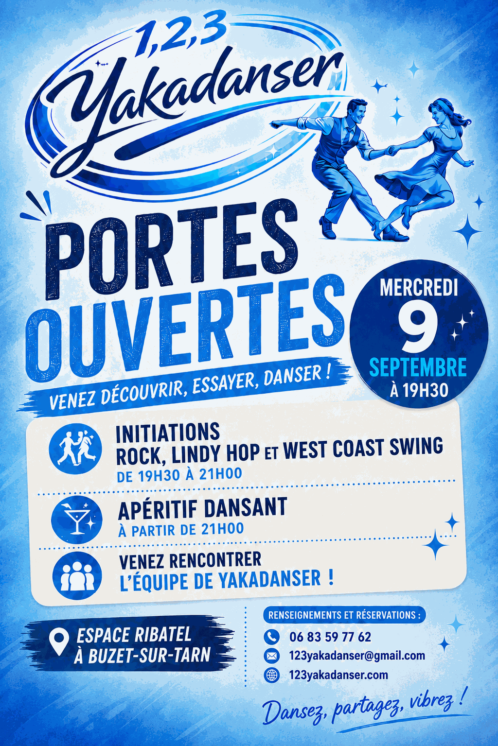 Portes ouvertes chez Yakadanser – Buzet-sur-Tarn