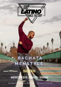 COURS BACHATA MEN STYLE TOUS LES MERCREDIS AVEC BASTIEN 🌶️