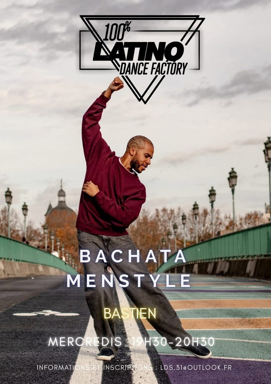 COURS BACHATA MEN STYLE TOUS LES MERCREDIS AVEC BASTIEN 🌶️