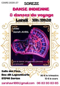 COURS DANSE INDIENNE & Danses du Voyage