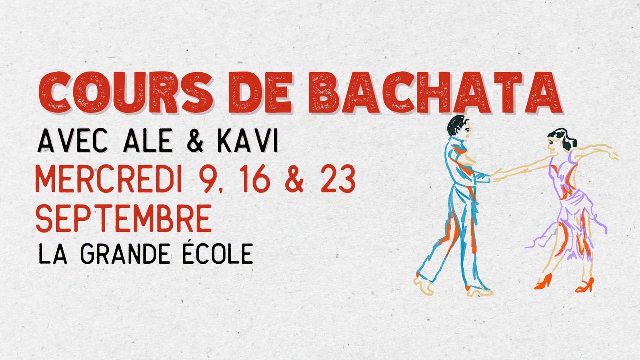 Cours de bachata avec Ale & Kavi 💃