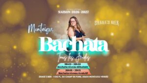 Cours de Bachata Débutant et Bachata Évolutif – Montaigu – Saison 2026-27