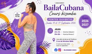Cours de Kizomba – cours collectifs jeudi