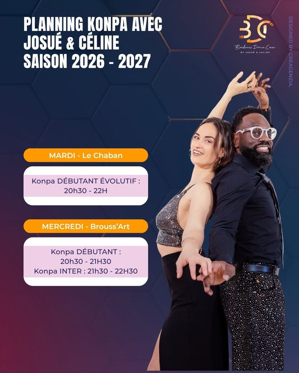 Cours de Konpa à Pessac by BDC avec Josué & Céline 🇲🇶🇭🇹