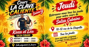 Cours de salsa cubaine débutant avec Kossi & Léa