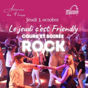 🧡 COURS ET SOIREE ROCK au Manoir