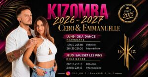 Cours Kizomba École Cebo & Emmanuelle 2026-2027 #inkiz