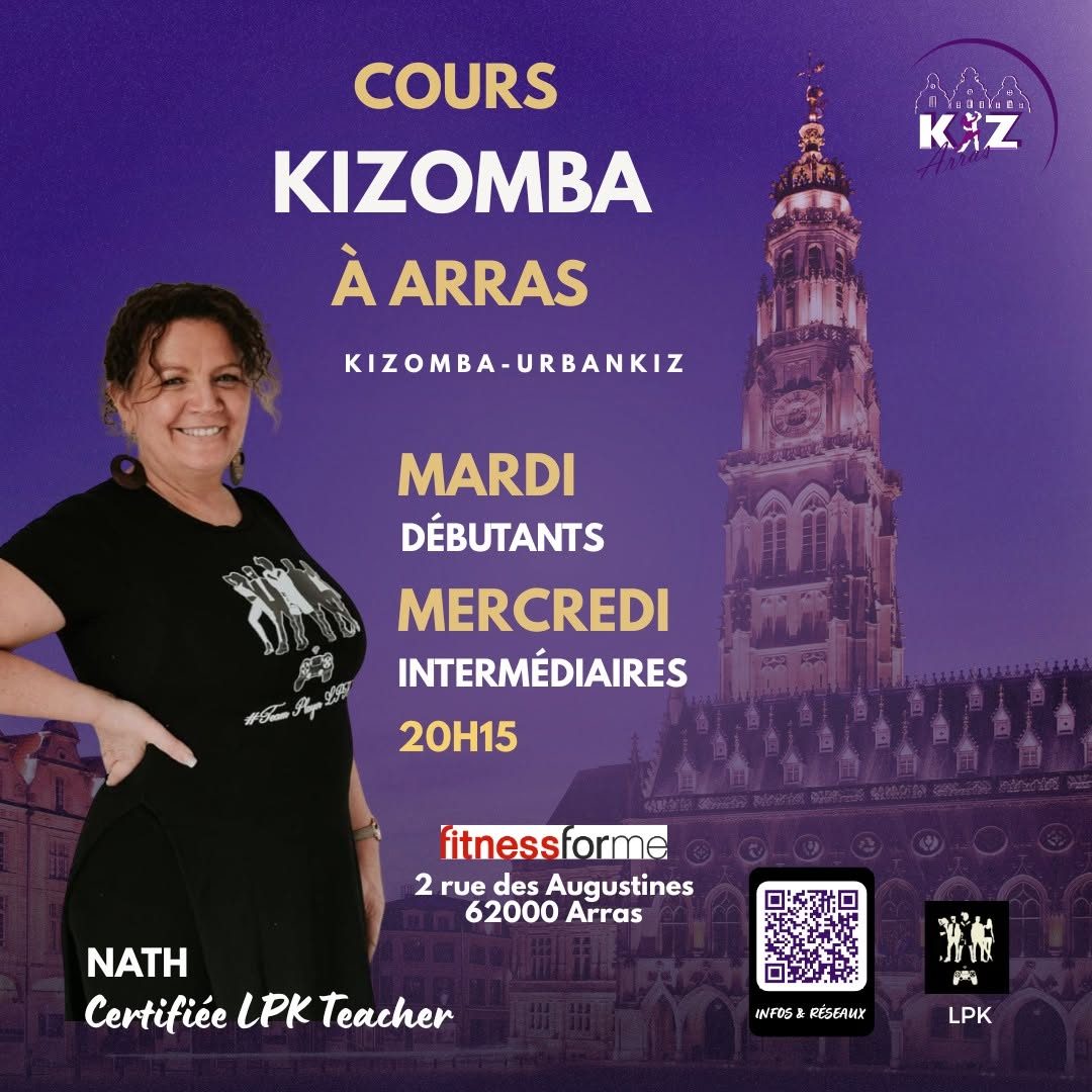 Cours Kizomba Intermédiaires – Session 1 | KIZ ARRAS