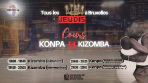 Cours Konpa & Kizomba @Bruxelles Sept 2026