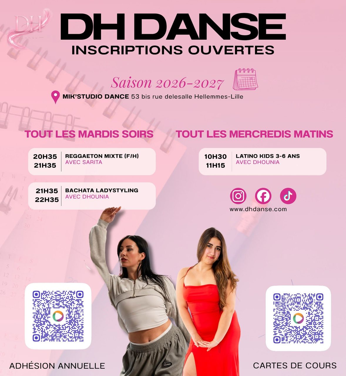 Cours réguliers | Latino Kids 3-6 ans