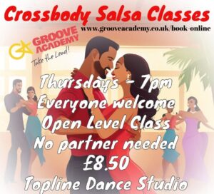Crossbody Salsa Classes – Suitable for everyone