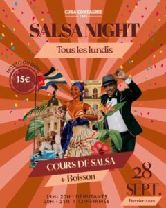 CUBA COMPAGNIE CAFÉ SALSA NIGHT