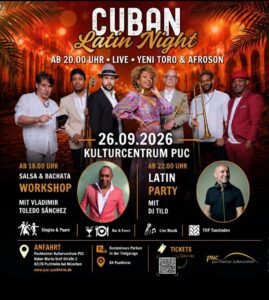 Cuban Latin Night in Puchheim bei München