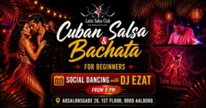 Cuban Salsa & Bachata Open Level & Social Dancing