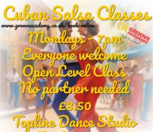 Cuban Salsa Classes – Suitable for everyone