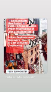 CUBAN SALSA CLASSES – WEEKLY